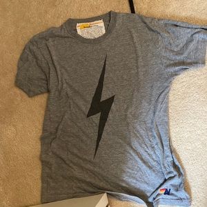 Grey aviator nation short sleeve